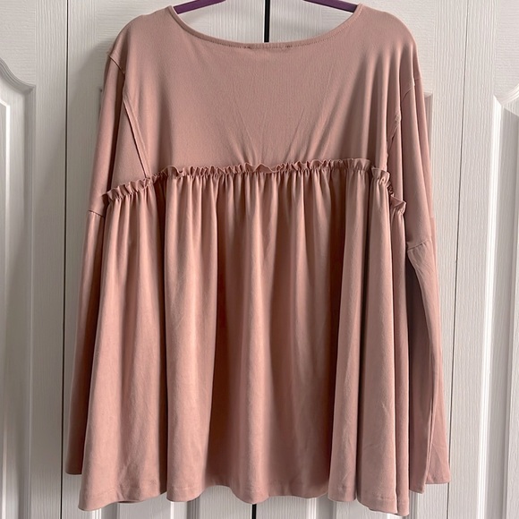 THREE BIRD NEST Serenity Baby Doll Top L - Picture 7 of 10